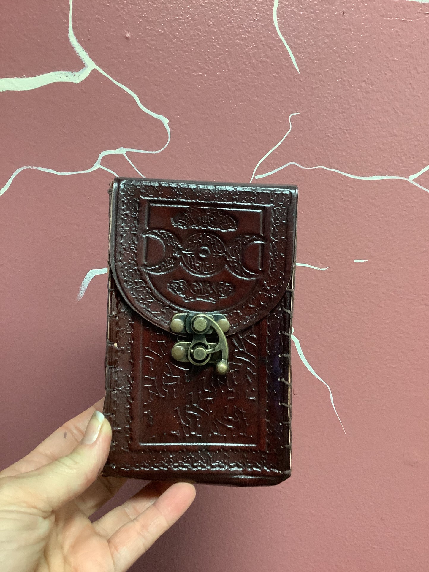 Leather Tarot Holder