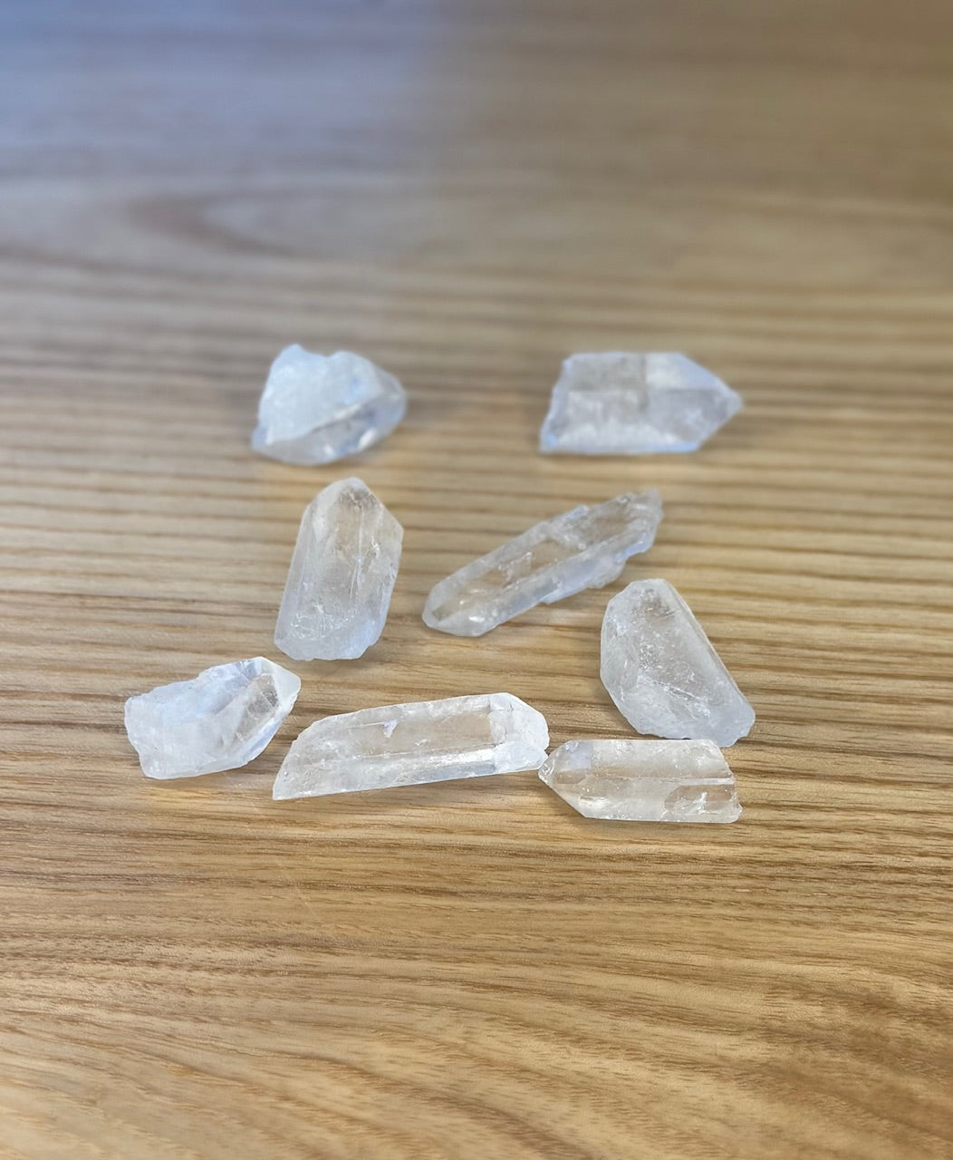 Points Clear Quartz Small
