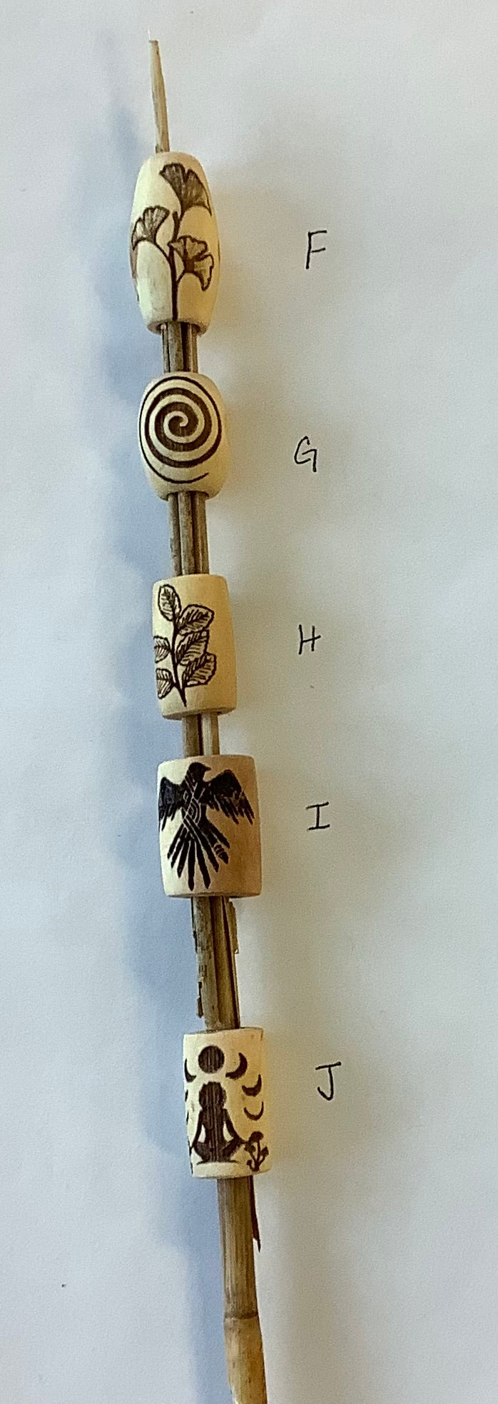 Woodsy Dreadlock Beads