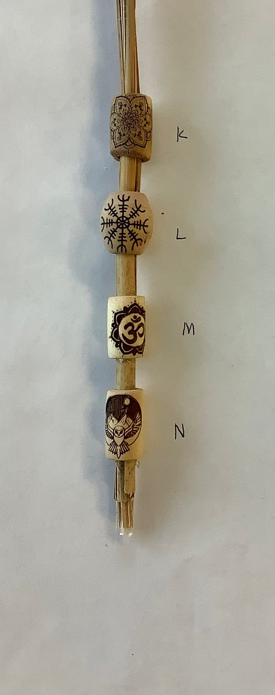 Woodsy Dreadlock Beads