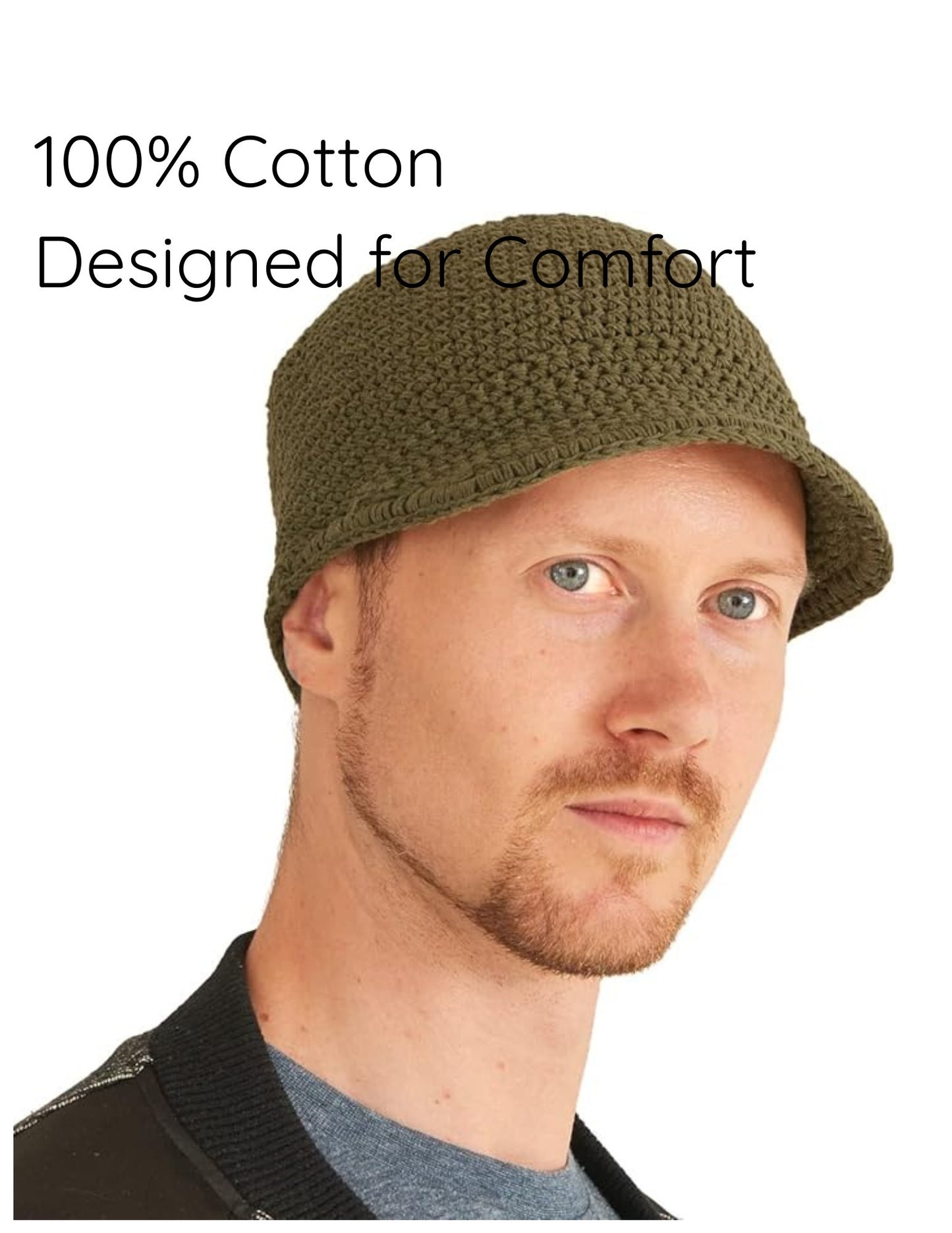 Cotton Billed Beanie -Available For Shipping April 7