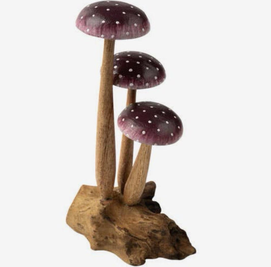 3 Purple Mushrooms