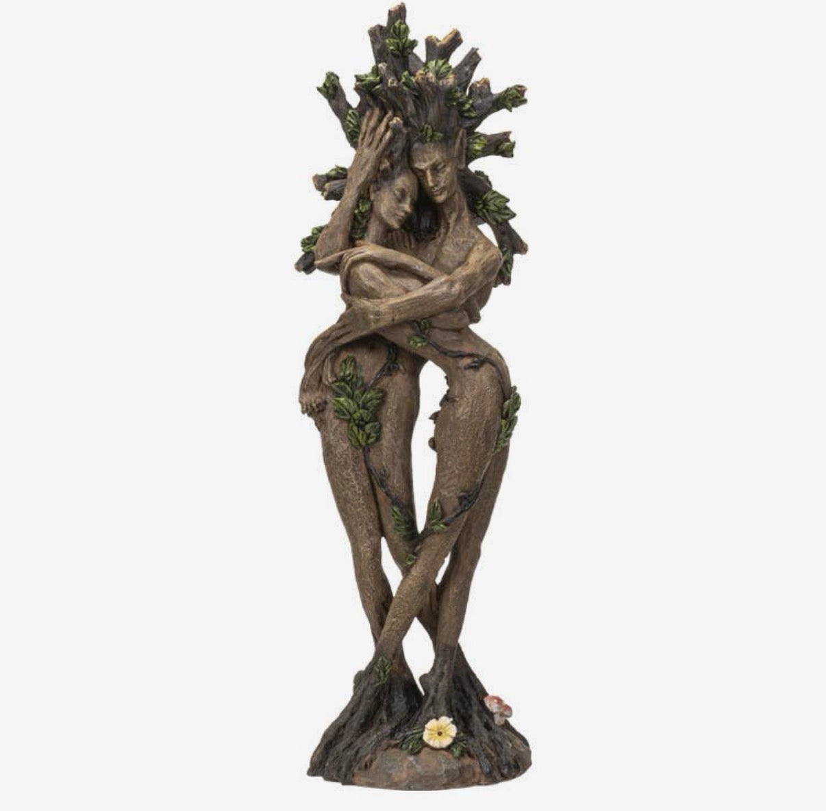 Greenman Tree Ent Couple statue