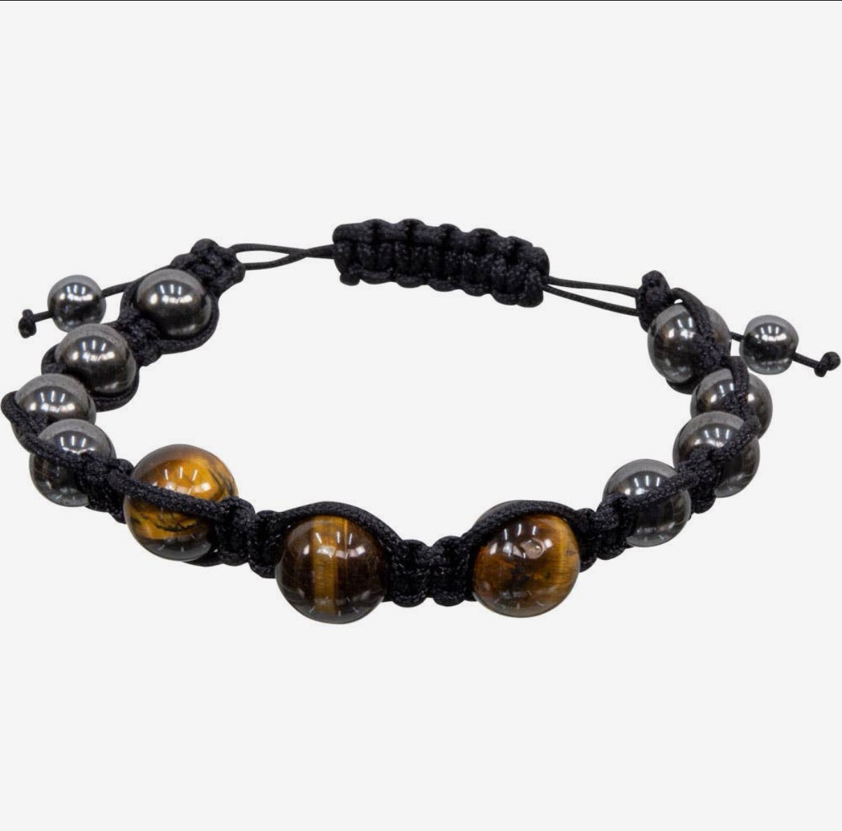 Magnetic Hematite and Tiger Eye bracelet