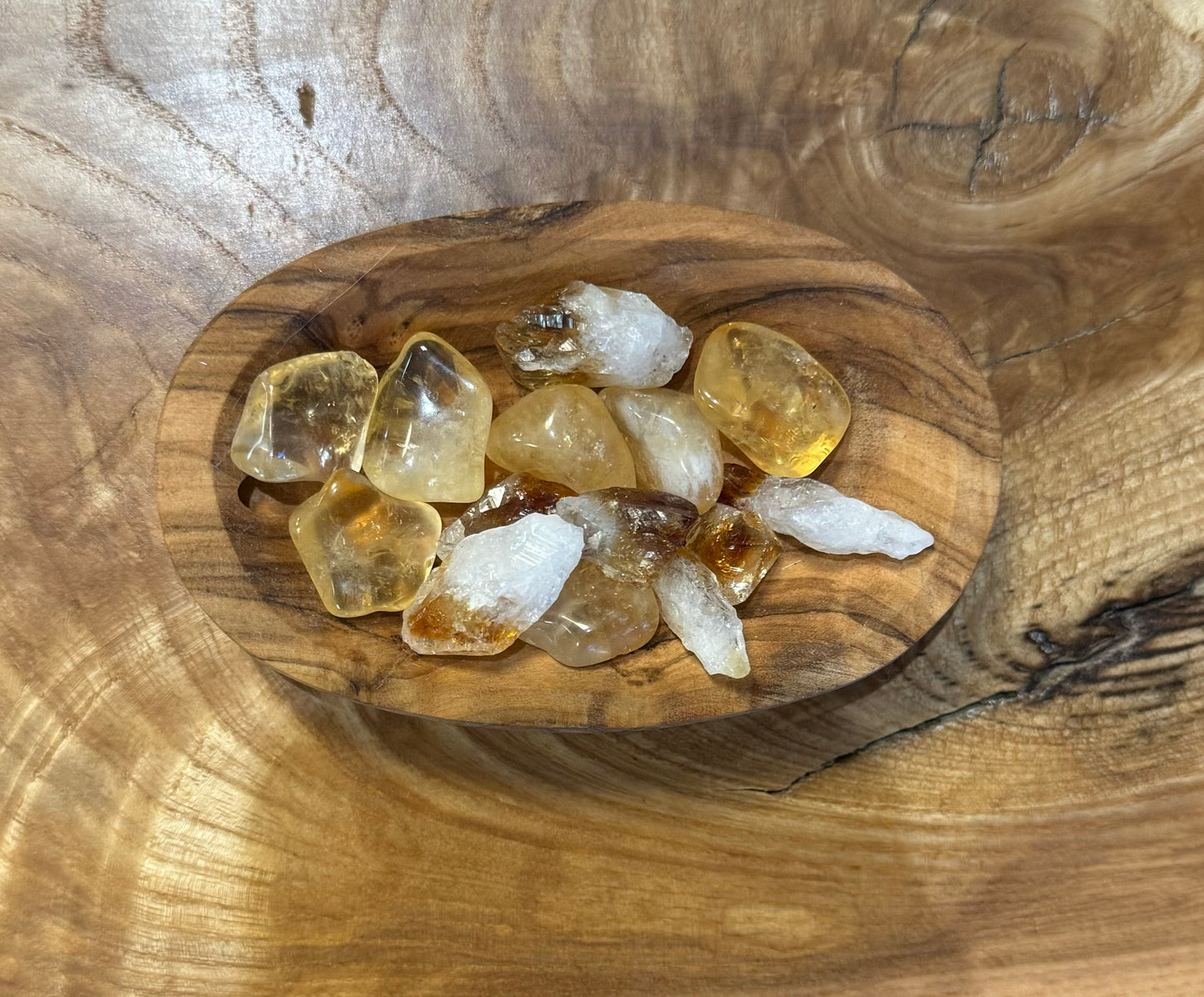 Citrine Tumbled and Points