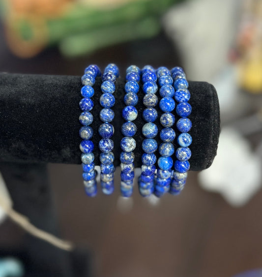 Lapis Lazuli 6mm Bracelet