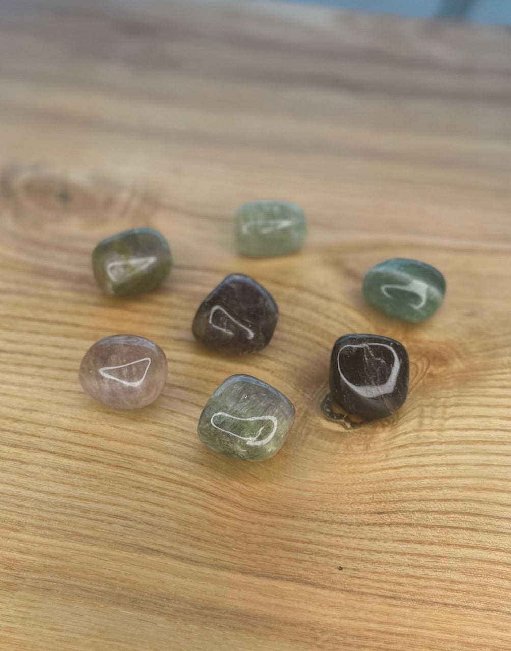 Tumbled Rainbow Fuorite