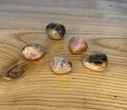Tumbled Rhodonite