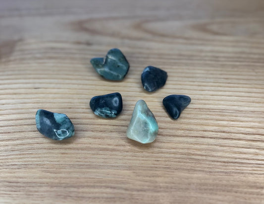 Tumbled Emerald